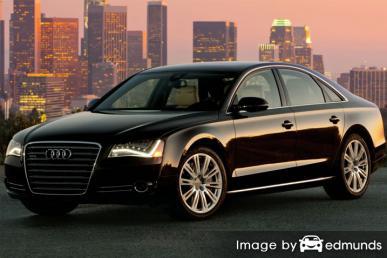 Insurance quote for Audi A8 in Denver