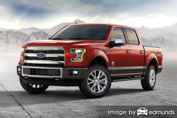 Insurance quote for Ford F-150 in Denver