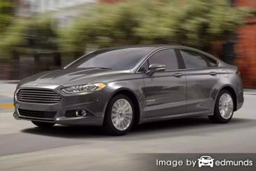 Insurance quote for Ford Fusion Hybrid in Denver
