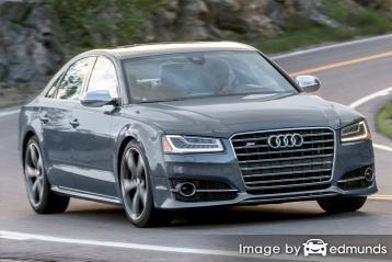 Insurance quote for Audi S8 in Denver