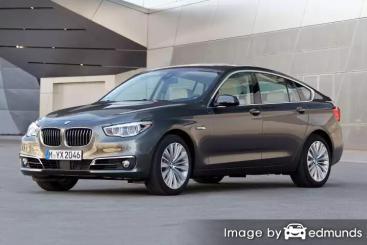 Insurance rates BMW 535i in Denver