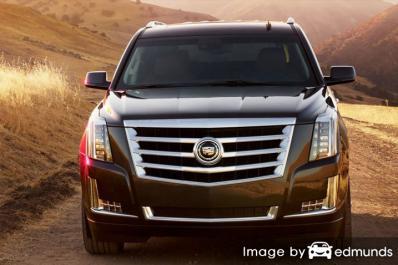 Insurance rates Cadillac Escalade in Denver