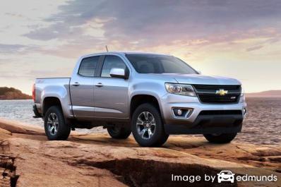 Insurance rates Chevy Colorado in Denver