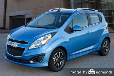 Insurance rates Chevy Spark in Denver