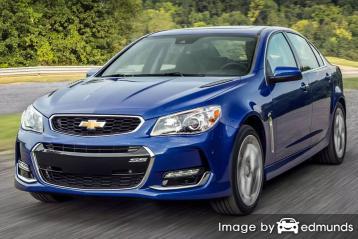 Insurance rates Chevy SS in Denver