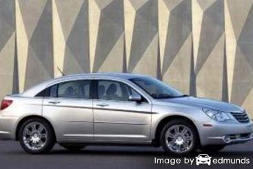 Insurance rates Chrysler Sebring in Denver