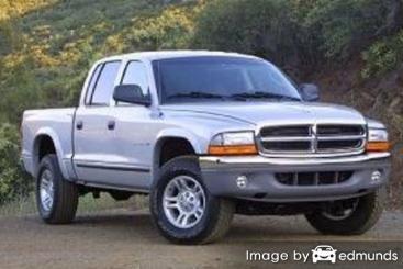 Insurance rates Dodge Dakota in Denver