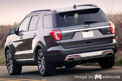 Insurance quote for Ford Explorer in Denver