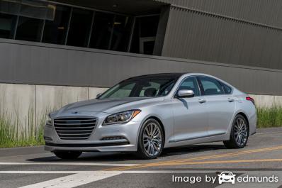 Insurance quote for Hyundai G80 in Denver