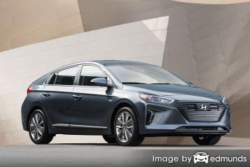 Insurance rates Hyundai Ioniq in Denver