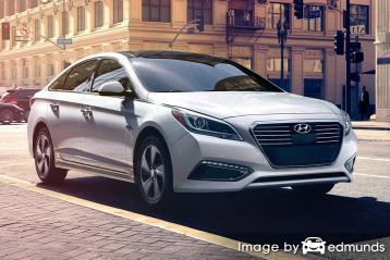Insurance quote for Hyundai Sonata Hybrid in Denver
