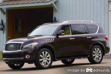 Insurance rates Infiniti QX56 in Denver