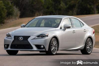 Insurance rates Lexus IS 250 in Denver