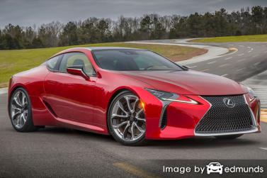 Insurance rates Lexus LC 500 in Denver