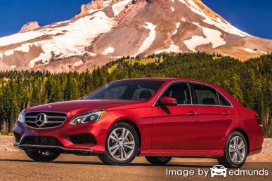 Insurance quote for Mercedes-Benz E350 in Denver