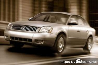 Insurance rates Mercury Montego in Denver