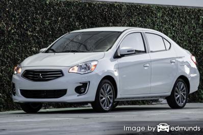 Insurance rates Mitsubishi Mirage G4 in Denver