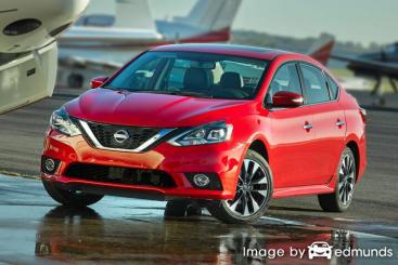 Insurance rates Nissan Sentra in Denver