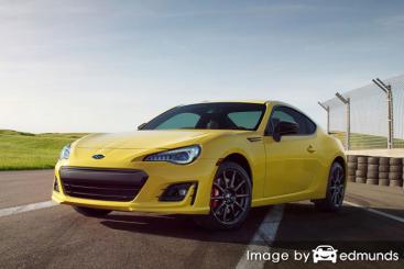 Insurance rates Subaru BRZ in Denver