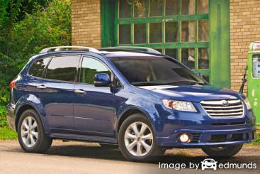 Insurance rates Subaru Tribeca in Denver