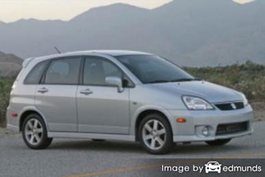 Insurance quote for Suzuki Aerio in Denver