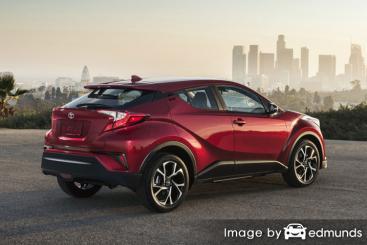 Insurance rates Toyota C-HR in Denver