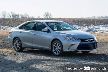 Insurance quote for Toyota Camry in Denver