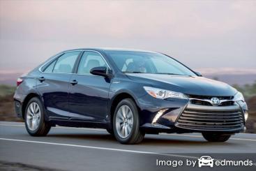 Insurance quote for Toyota Camry Hybrid in Denver